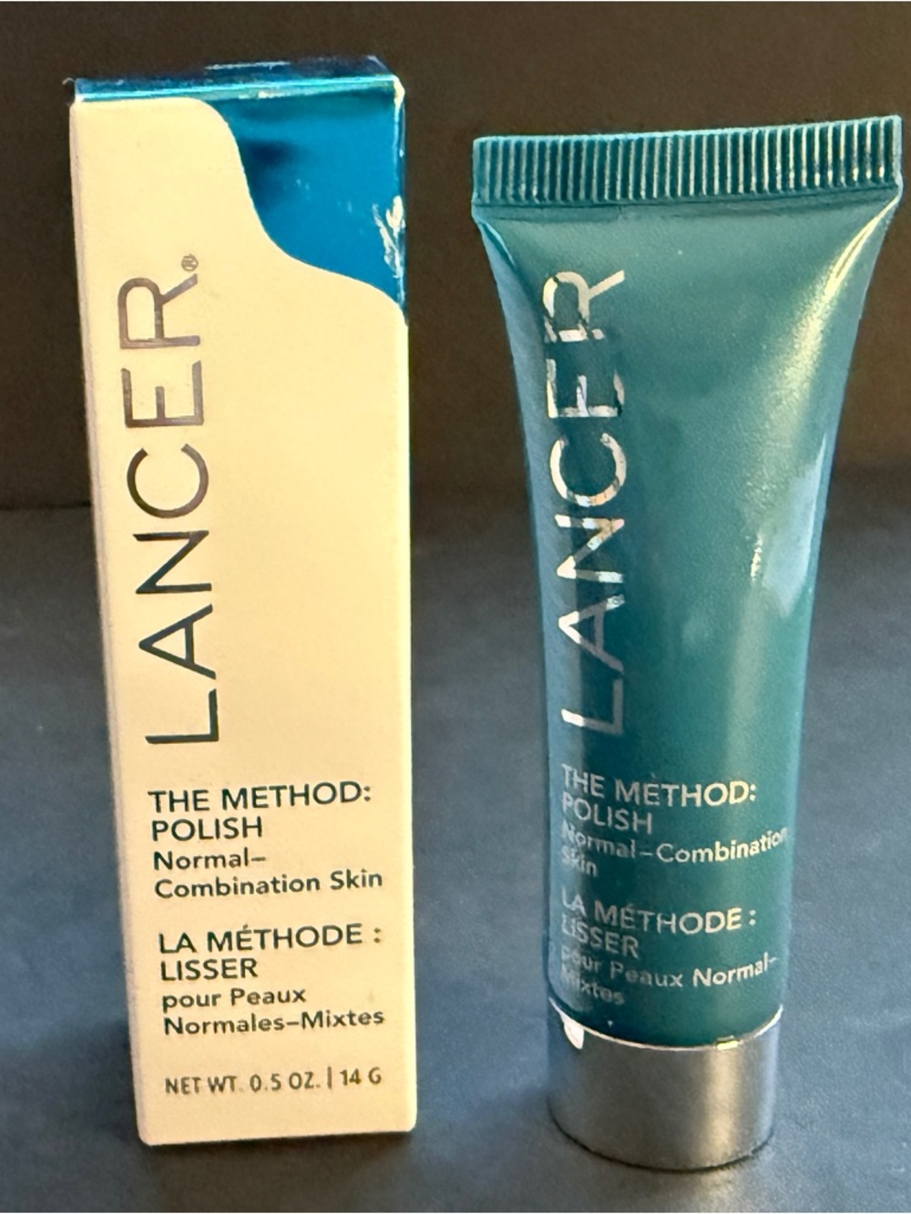 Lancer The Method: Polish Exfoliator Normal-Combination Skin 0.5oz/14g NIB New